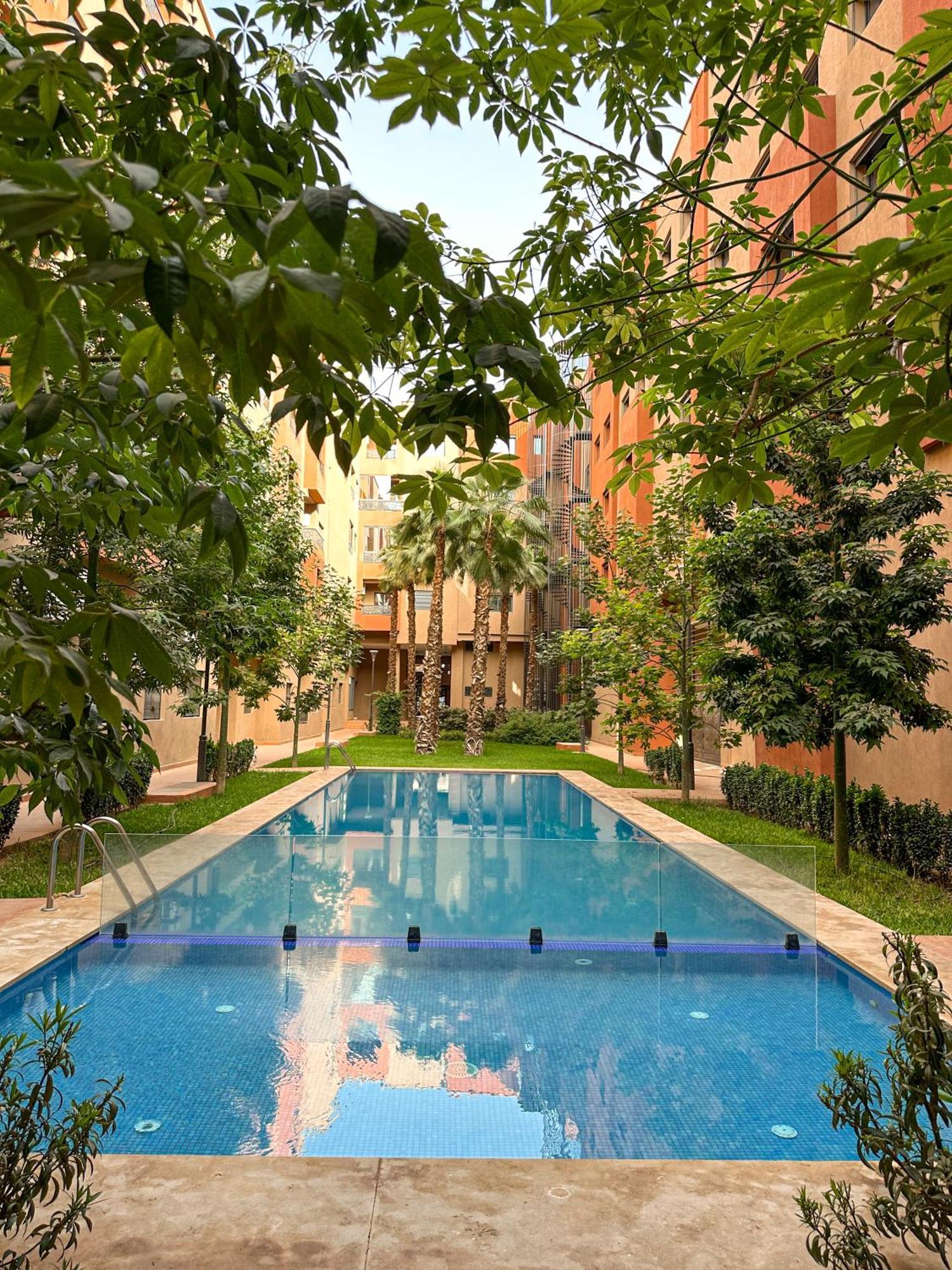 Condo In Marrakech With Pool Marrakesch Exterior foto
